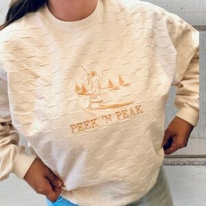 Vintage Cross Creek Golf Oversized Sweater - Women's Medium